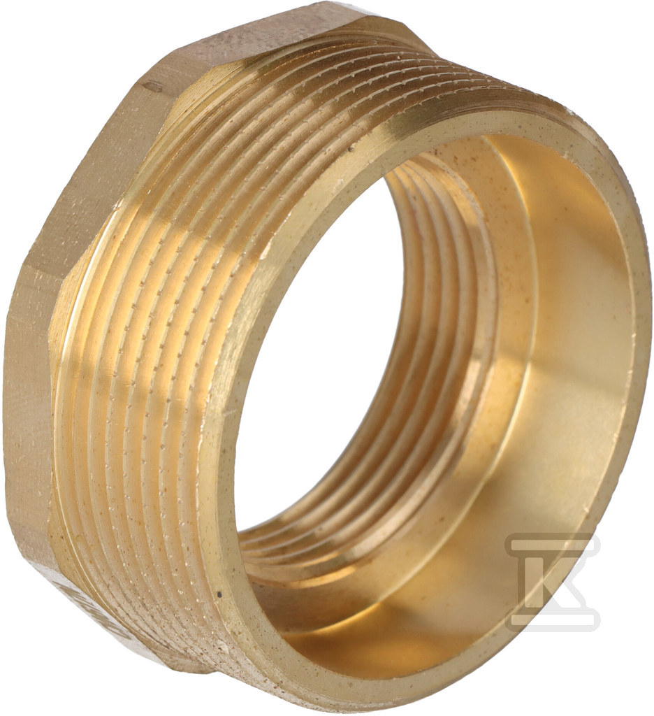 Brass reducer 2"x5/4" yellow - R11Z