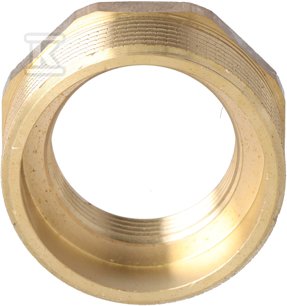 Brass reducer 2"x5/4" yellow - R11Z