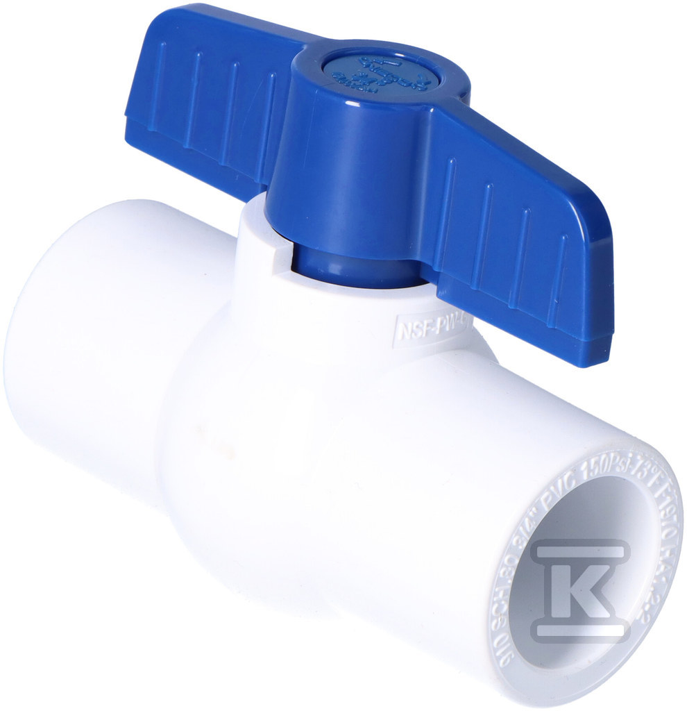 Golyóscsap KW/KW PVC-U 3/4" - 602007