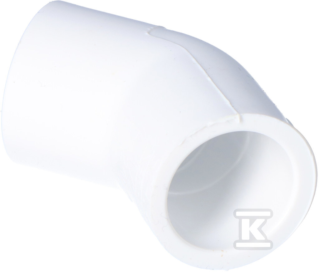 Könyök 45° KW/KW PVC-U 1/2" - 417-005