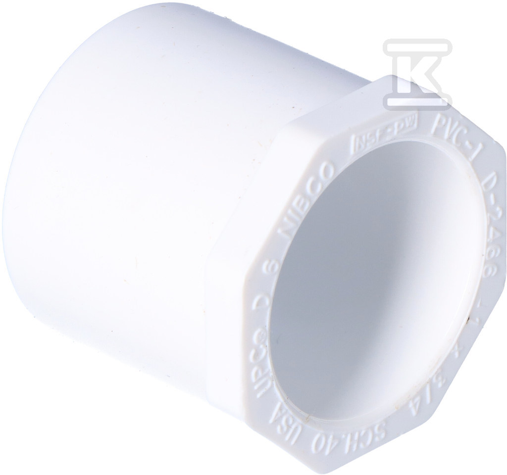 Tuleja redukcyjna KZ/KW PVC-U 1x3/4" - 437-131