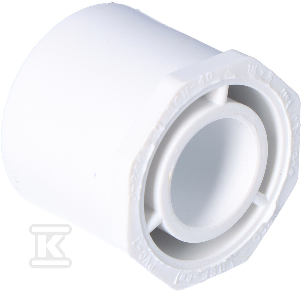 Reduzierhülse KZ/KW PVC-U 1 1/4x1/2" - 437-166