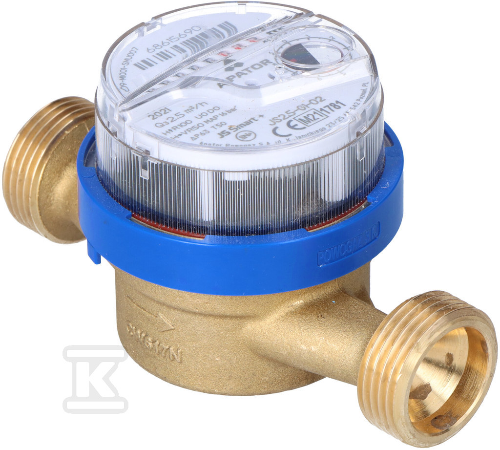 Single-jet water meter SMART+ - 60-3163003-D76