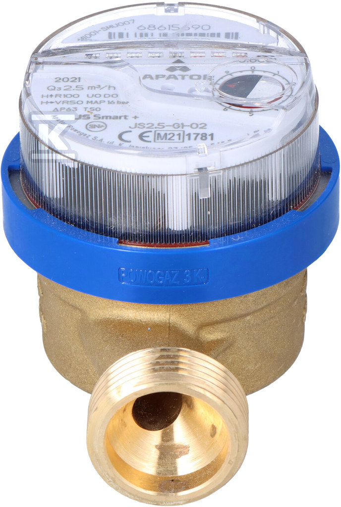 Single-jet water meter SMART+ - 60-3163003-D76