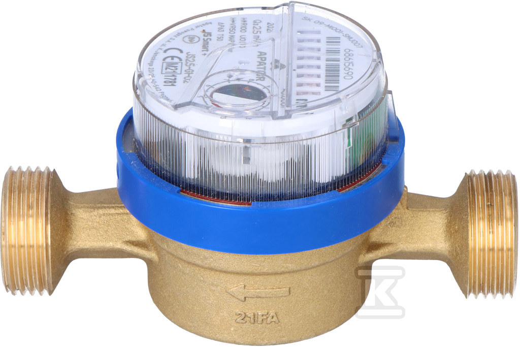 Single-jet water meter SMART+ - 60-3163003-D76