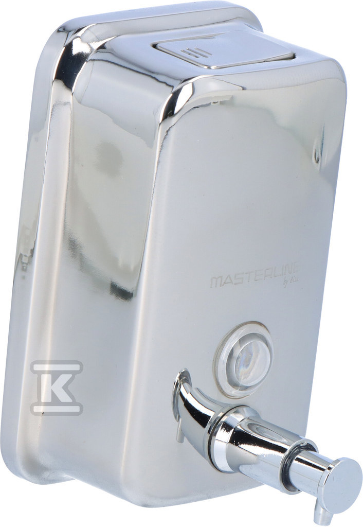 Soap dispenser 0,5L steel chrome - 01415