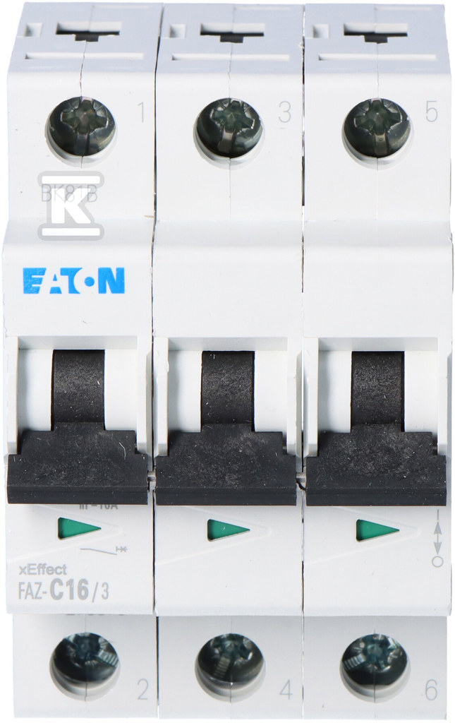 3 pole 15kA series miniature circuit - 278873