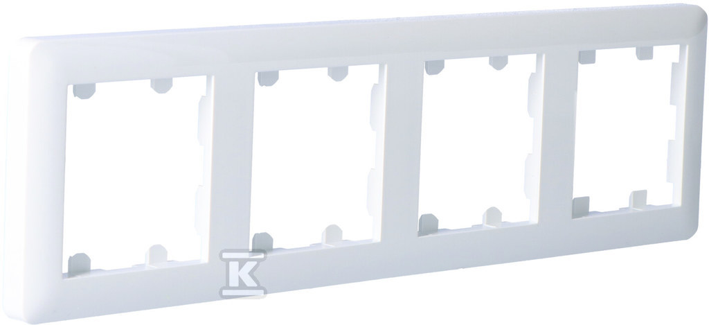 LUMINA 4-way vertical frame, white - WL5140