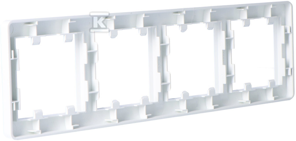 LUMINA 4-way vertical frame, white - WL5140