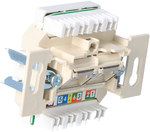 Dual UAE számítógép-aljzat (RJ11, RJ12, RJ45), kat. 5e, One.Platforme