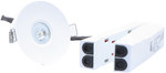 Luminaire AXP IP65/20 ECO LED 3W (open optics) 1h single-purpose white Cat.No .: AXPO/3W/E/1/SE/X/WH