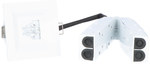 LOVATO P ECO LED 3W luminaire (corridor optics) 1h single-purpose white luminaire Cat.No .: LVPC/3W/E/1/SE/X/WH