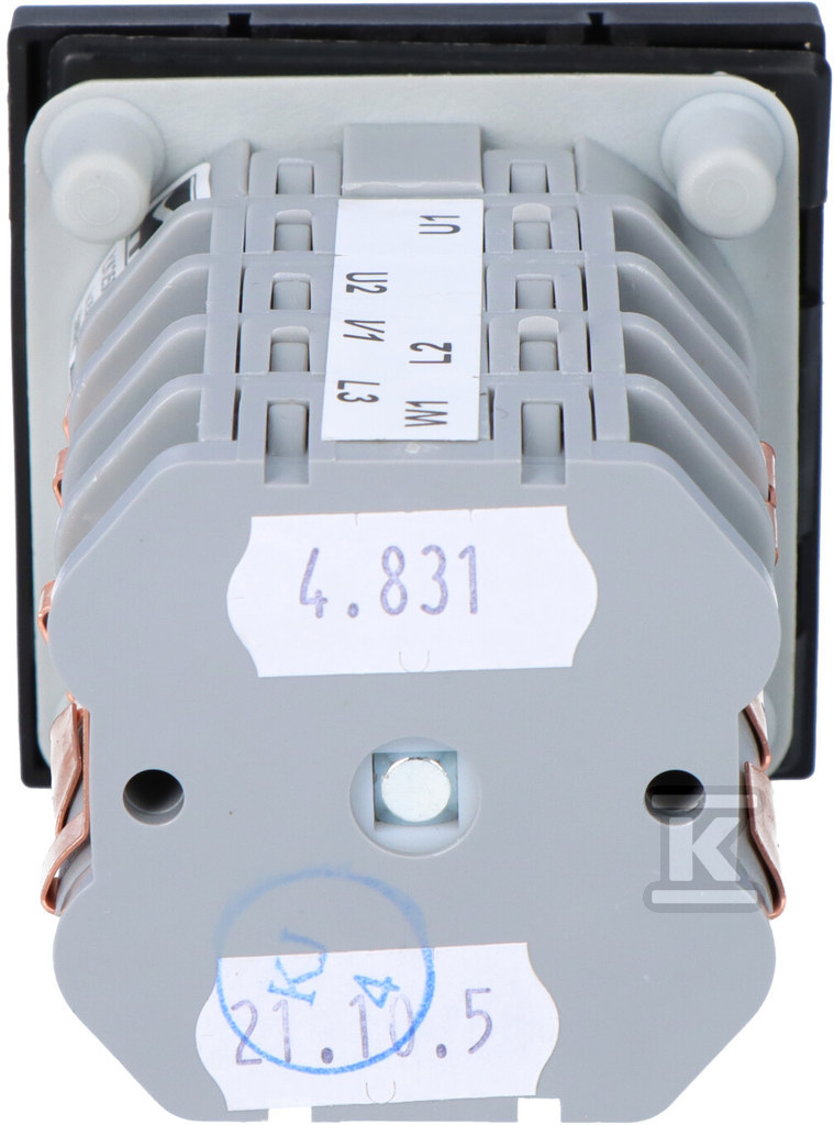 Cam switch 25A, three-phase starting - ŁK25R-4.831\P03