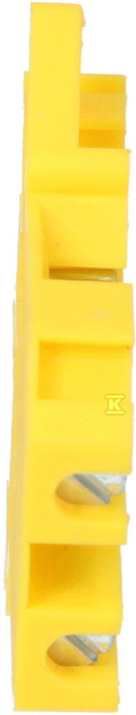 Threaded terminal block ZUG-G4, yellow - A11-0101