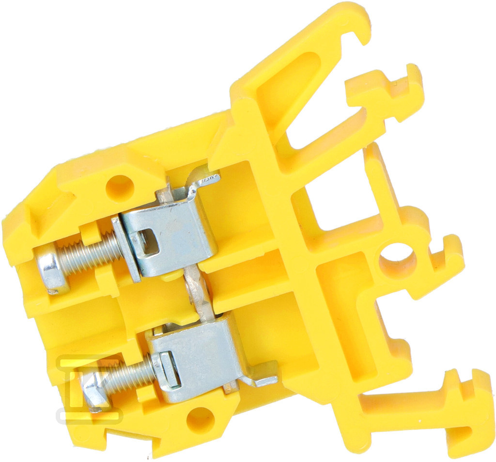 Threaded terminal block ZUG-G4, yellow - A11-0101