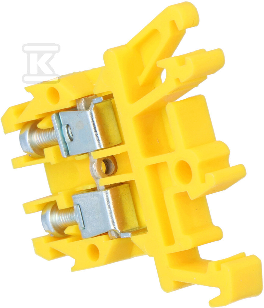 Threaded terminal block ZUG-G4, yellow - A11-0101