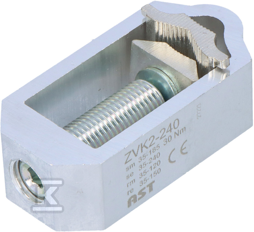 Clemă de cablu tip VK-2x240 V-clemă - INC-10285