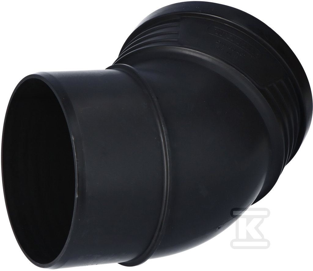 Elbow 160/45°, SITECH+ black - 3067731