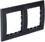 2-way frame, anthracite, matt, B. Square