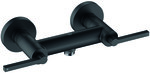 KLUDI NOVA FONTE Puristic shower mixer, straight handles, matt black