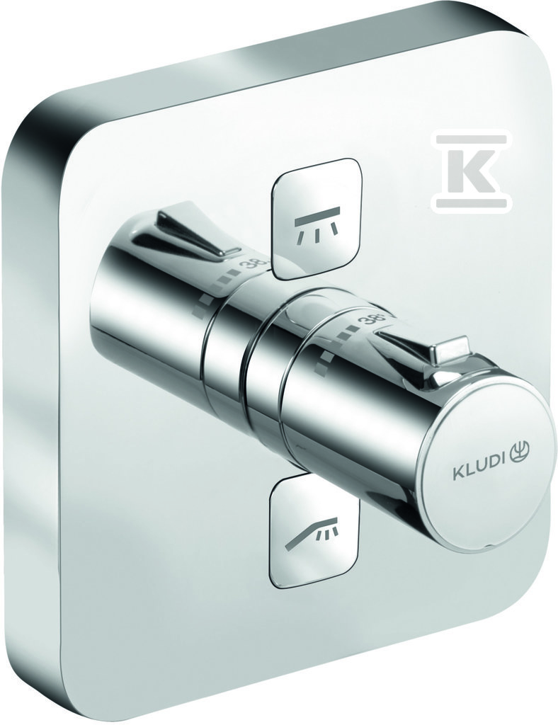 KLUDI PUSH concealed shower mixer with - 389110538