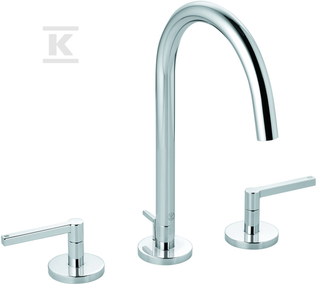 KLUDI NOVA FONTE Puristic 3-hole basin - 201430515