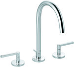 KLUDI NOVA FONTE Puristic 3-hole basin mixer with straight handles