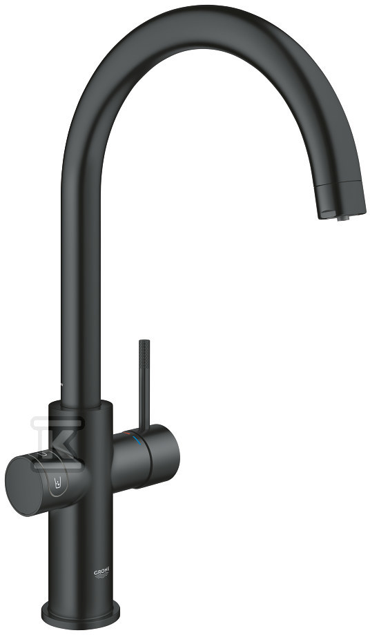 Set de pornire catifea negru Grohe Blue - 31455KS1