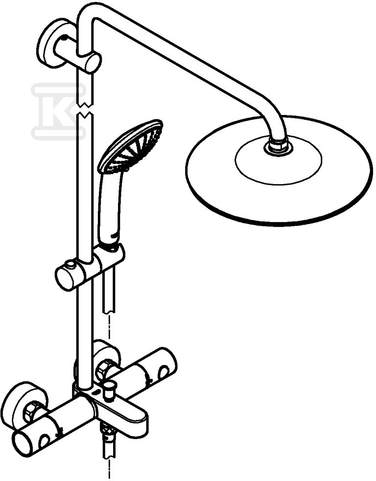 System wannowo-prysznicowy Grohe - 27475002