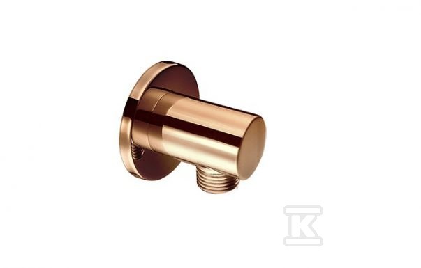 Przyłącze kątowe Round Rose Gold - 2445400