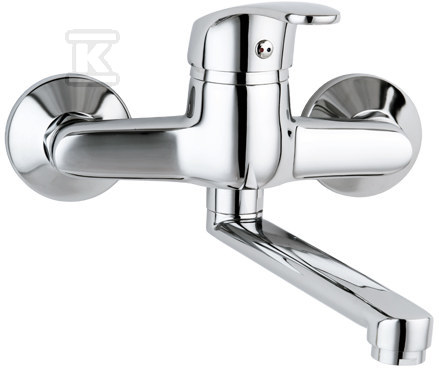 LOGIC wall-mounted washbasin mixer - 2450920