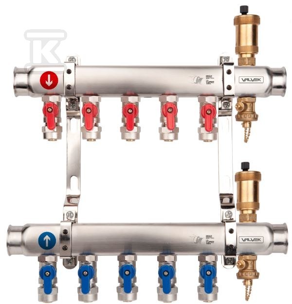 Zespół rozdzielaczy BASE INOX K2MINI - 6081320