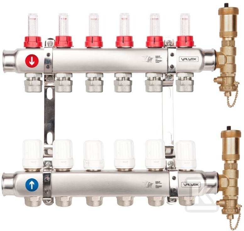 Zespół rozdzielaczy BASE INOX K5 PLUS-3 - 6081460