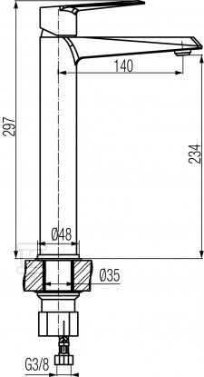 Bateria umywalkowa Valvex Quasar - 2446817