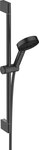 Zestaw prysznicowy Pulsify Select S 105 3jet Relaxation EcoSmart, z drążkiem 65 cm czarny mat
