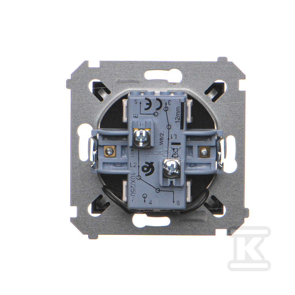 Łącznik schodowy podwójny z - DW6/2L.01/49