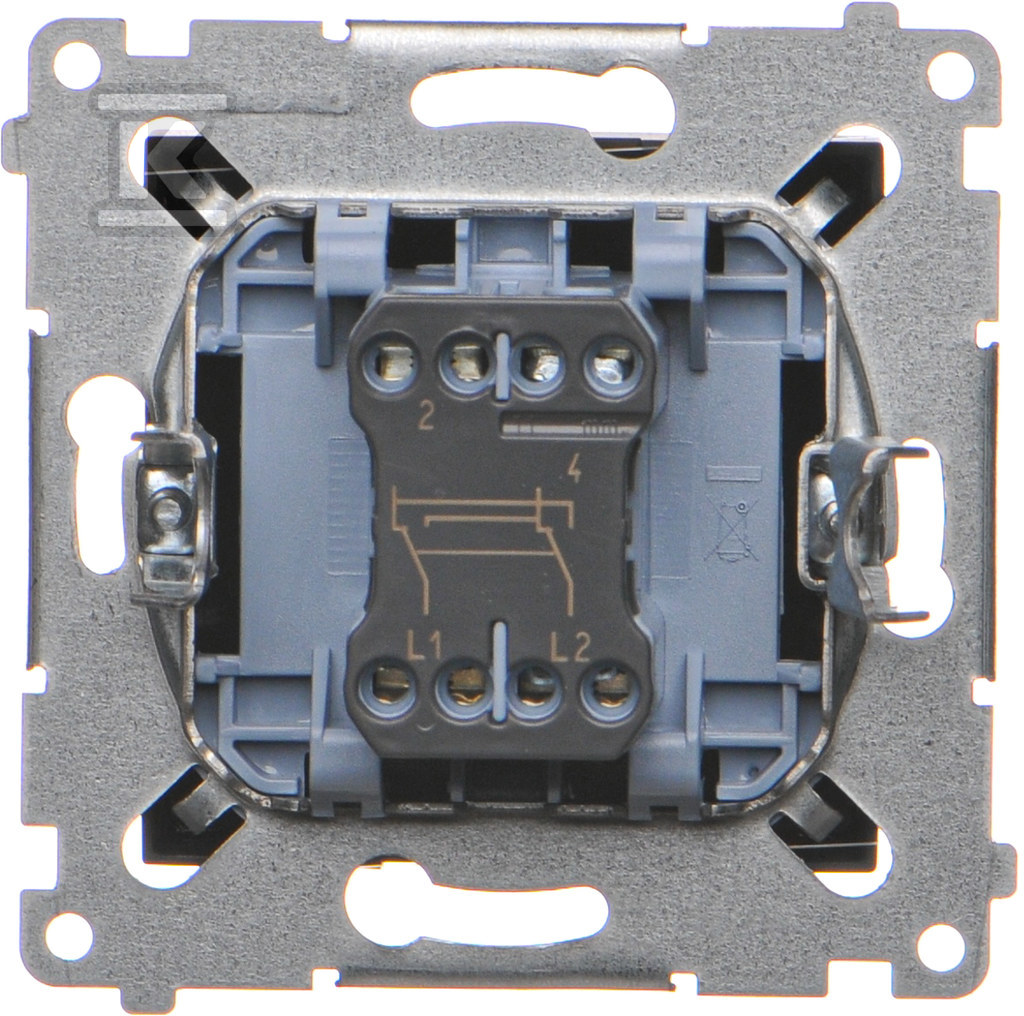 Conector în cruce (modul) 16AX, 250V~, - DW7A.01/49