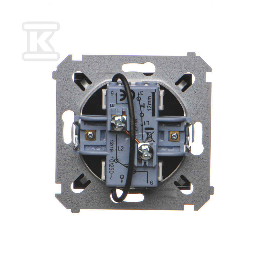 Roletové tlačidlo na ovládanie rolety z - DZP1W.01/49