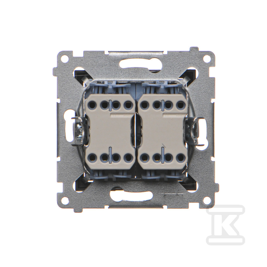 Comutator rulou dublu (modul) 10A, - DZW2.01/49