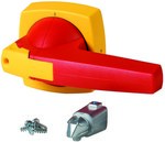 Door mounted drive lever type D/P, red-yellow, 10mm K3DR/P