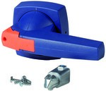 Door-mounted drive lever type D/P, blue, 10mm K3DB/P