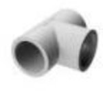 Duct system Set of 3 AirTube 200 tees TeePack3