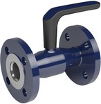 VEXVE X ball valve for water up to 200C, DN15 PN40 flanged, reduced passage