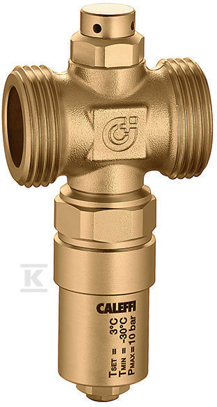 Caleffi antifreeze valve GZ 1 brass 108601