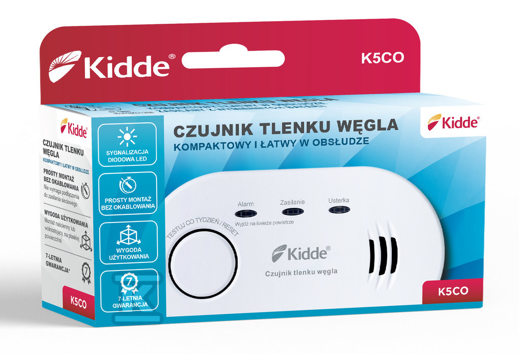 Detector de monoxid de carbon Kidde - KID-K5CO