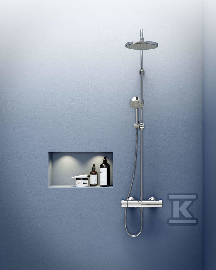 Nova thermostatic shower mixer with - 7402U