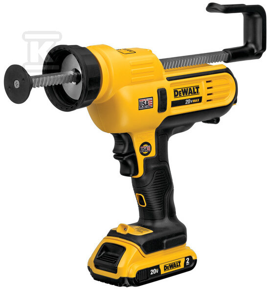 Pistolet do silikonu 600ml DeWalt 18V - DCE580D1-QW