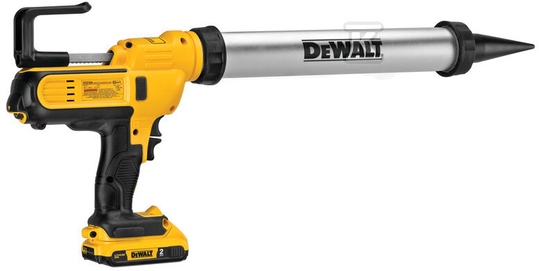 Pistolet do silikonu 600ml DeWalt 18V - DCE580D1-QW