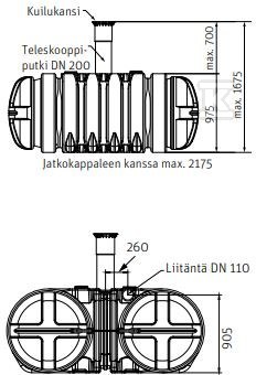 Zbiornik PEHD podziemny na deszczówkę - 1135005425