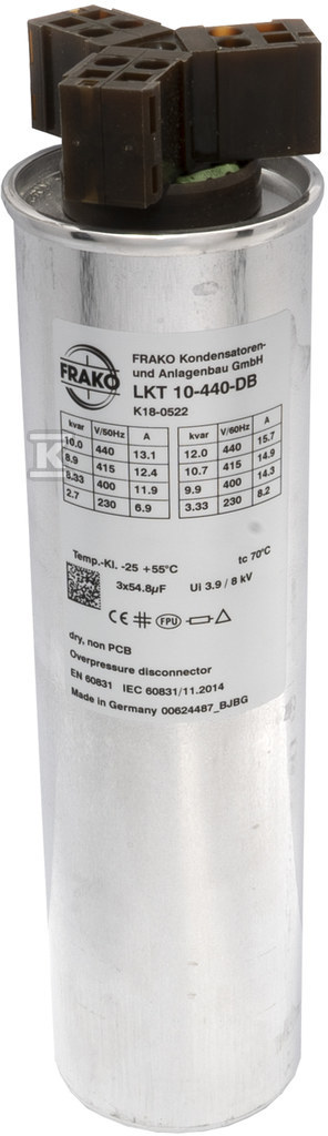 LKT 10-440-DB kondensator FRAKO typu - P3110412